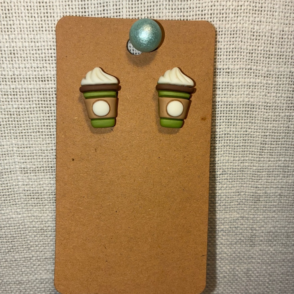 Coffee Cup Earrings